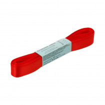 Лента атласная 12 мм ( 1/2 ") "Gamma" ФАСОВКА 5.4 м №026 красный