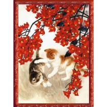 "Игра" Рисунок на ткани